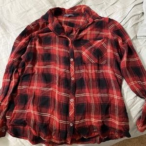 Plaid button up